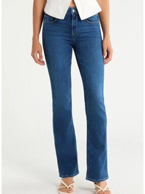 PAIGE High Rise Manhattan Bootcut Jeans in Ballad, 33P